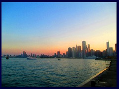 Chicago at sunset - Navy Pier 06 - Downtown skyline